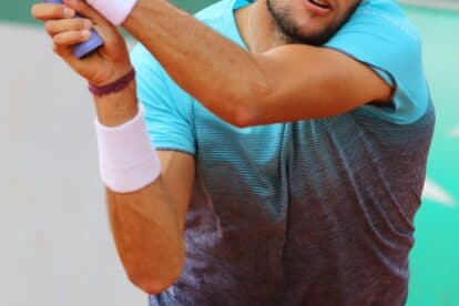 How severe is Berrettini’s abdominal injury?