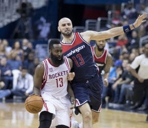 James Harden, Marcin Gortat