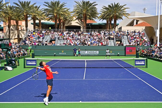 ATP Indian Wells Predictions – Best Tips for the 2023 Men's Event 2 Carlos Alcaraz practicing with Frances Tiafoe