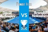Daniil Medvedev vs Brandon Nakashima Prediction and Odds: Indian Wells 2023