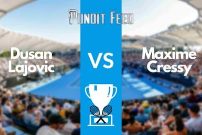 Dusan Lajovic vs Maxime Cressy Prediction and Odds: Miami Open 2023
