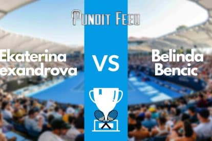 Ekaterina Alexandrova vs Belinda Bencic Prediction and Odds: Miami Open 2023