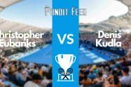 Christopher Eubanks vs Denis Kudla Prediction and Odds: Miami Open 2023