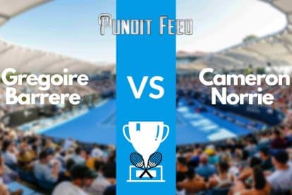 Gregoire Barrere vs Cameron Norrie Prediction and Odds: Miami Open 2023