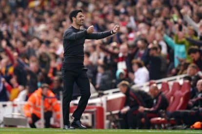 Arsenal boss Mikel Arteta ‘delighted’ after joining Gunners 100 club