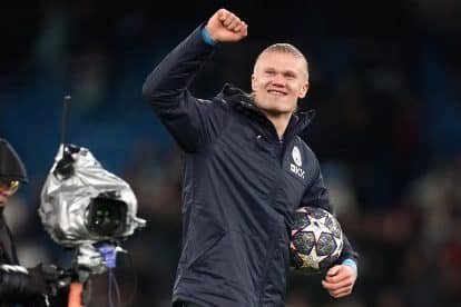 ‘We should do this more’ – Erling Haaland advises Guardiola after record-breaking night