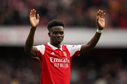 Bukayo Saka sets Arsenal Premier League record in Crystal Palace victory