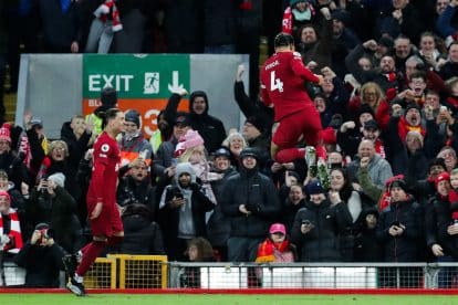 Liverpool defender calls on fans to create ‘big atmosphere’ against Man Utd