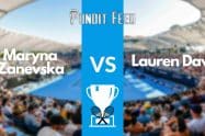 Maryna Zanevska vs Lauren Davis Prediction and Odds: Indian Wells 2023