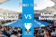 Mackenzie McDonald vs Matteo Berrettini Prediction and Odds: Miami Open 2023