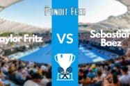 Taylor Fritz vs Sebastian Baez Prediction and Odds: Indian Wells 2023