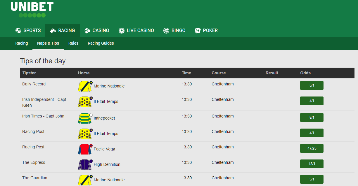 unibet cheltenham betting options cheltenham sign up offers