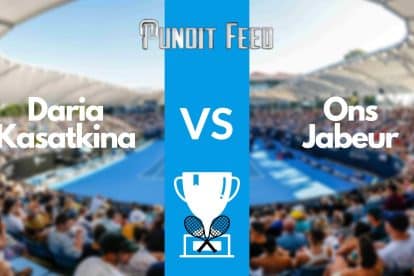 Daria Kasatkina vs Ons Jabeur Prediction and Odds: Charleston Open 2023