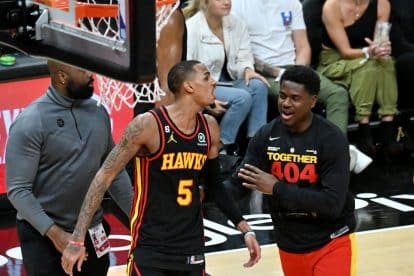 Atlatna Hawks’ Dejounte Murray Suspended for Game 5 Against Boston Celtics