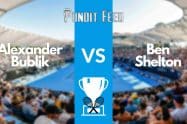 Alexander Bublik vs Ben Shelton Prediction and Odds: Italian Open 2023