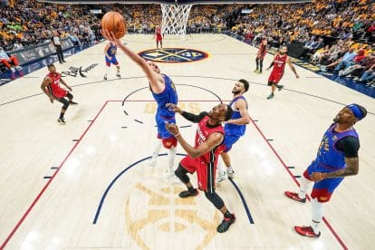 Nuggets Cruise to NBA Finals Game 1 Win over Heat