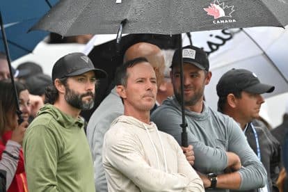 USGA troll Adam Hadwin with hilarious gift after NFL-style takedown at Canadian Open