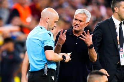 Jose Mourinho in furious rant at Anthony Taylor after Europa League final