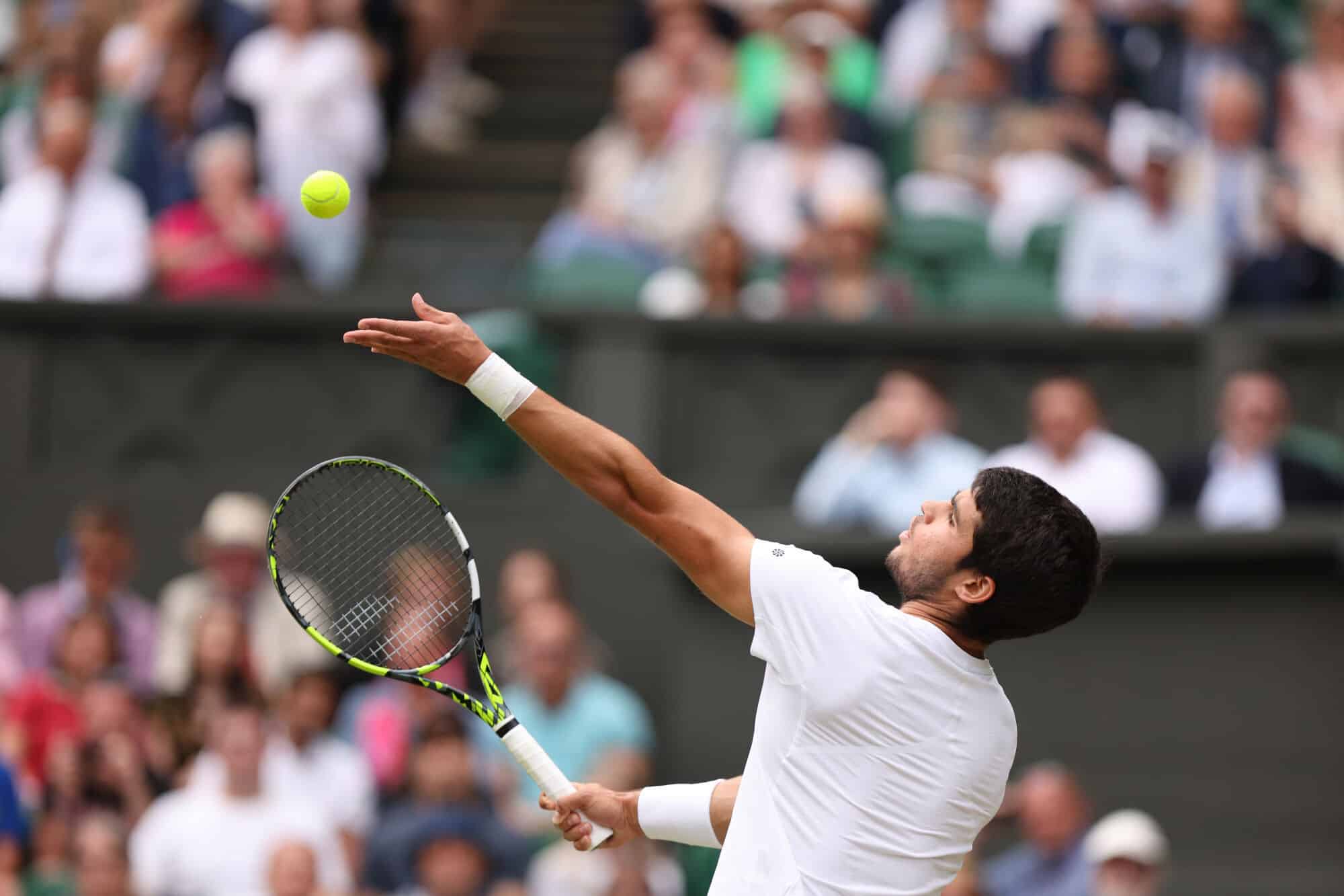 Wimbledon Finals 2023 - Vondrousova and Alcaraz etch their name in history 3 Carlos Alcaraz - Wimbledon 2