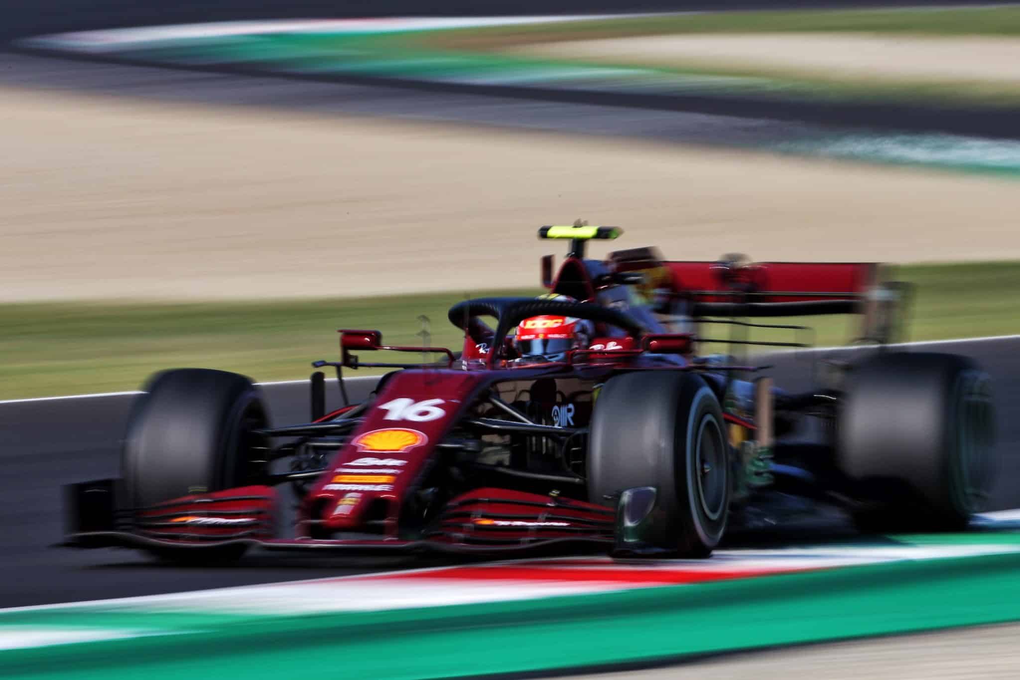 The best special liveries of the past 20 years in Formula 1 4 Charles Leclerc in the dark burgundy SF1000