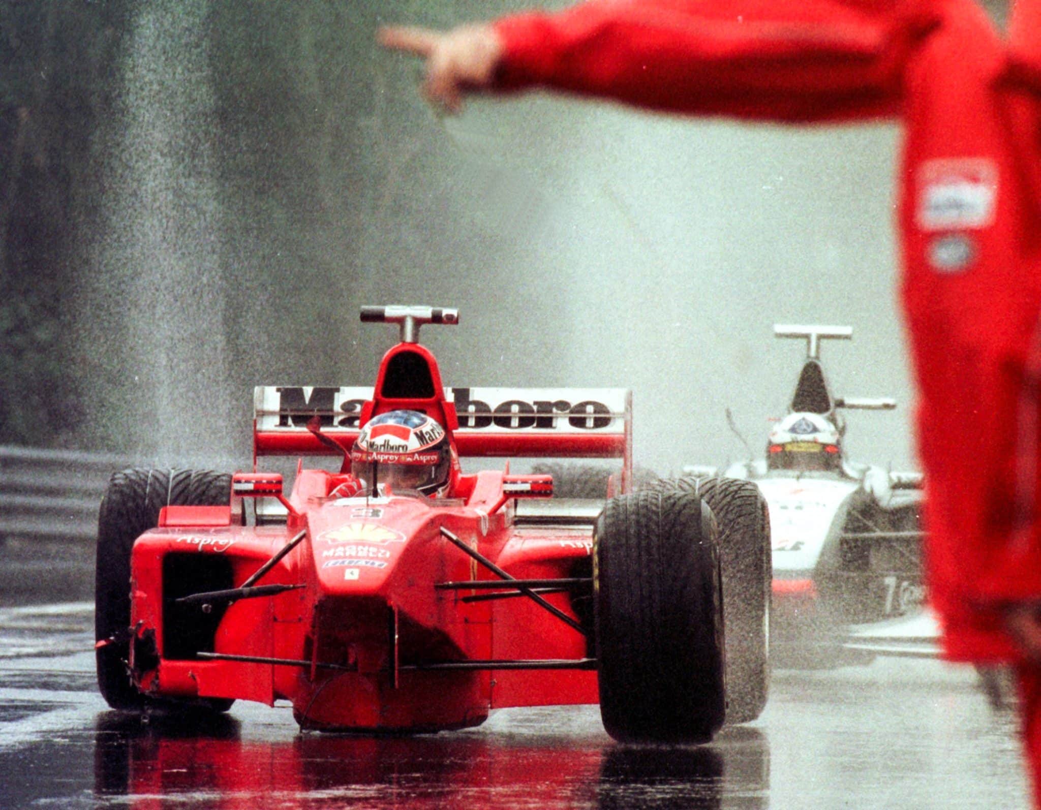 Most Memorable Belgian GPs In F1 History - Four of the best races at Spa 2 Michael Schumacher's broken Ferrari, in one of the most memorable Belgian GPs, that of 1998..