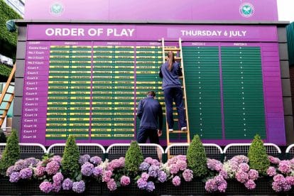 Wimbledon Day 5 predictions and Order of play