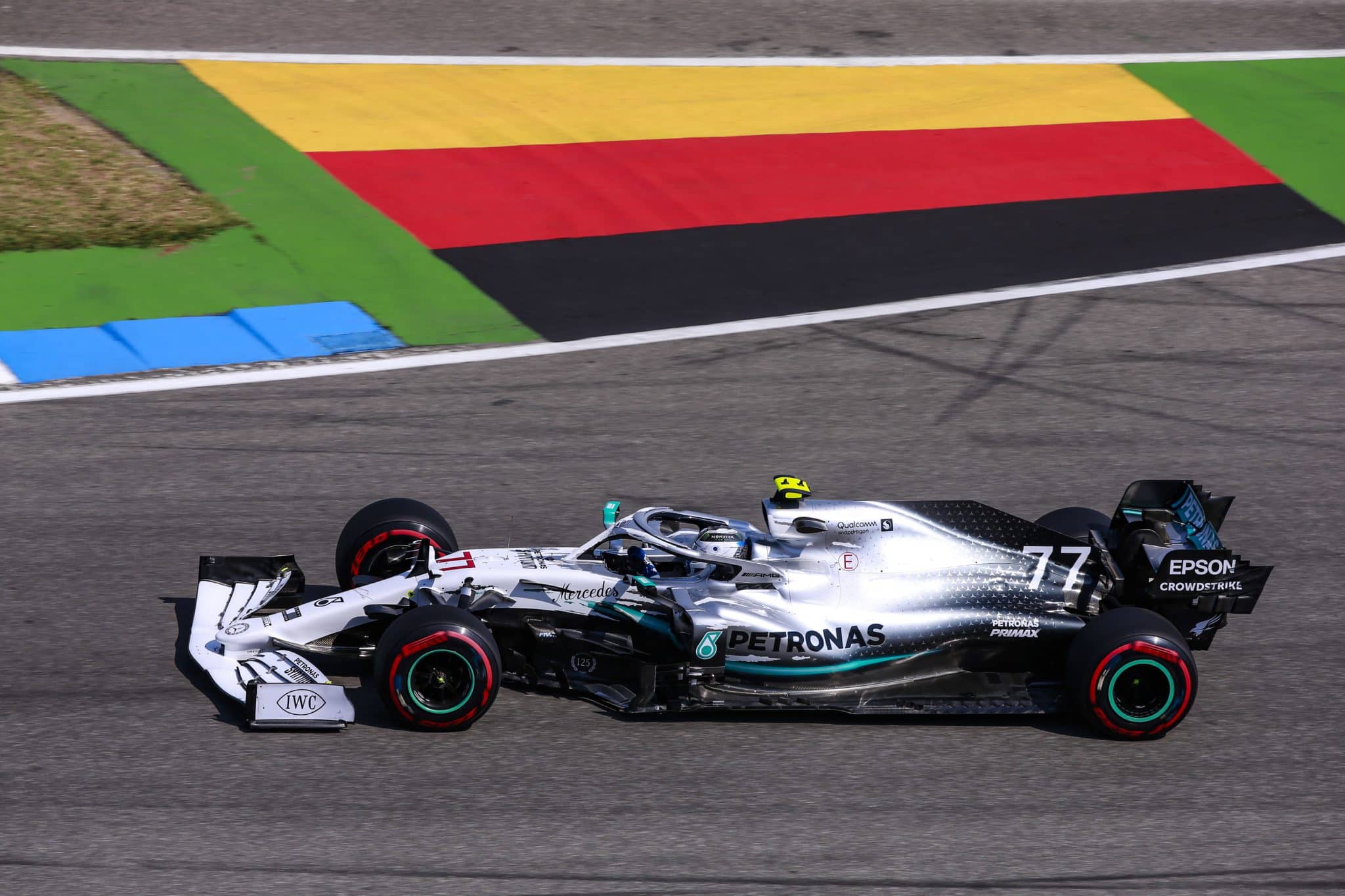 The best special liveries of the past 20 years in Formula 1 3 Valtteri Bottas in the W10 with the white nose.
