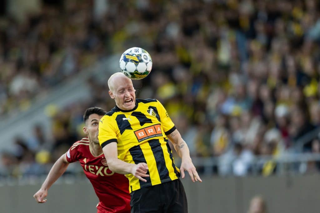  Valgeir Lunddal of Häcken 