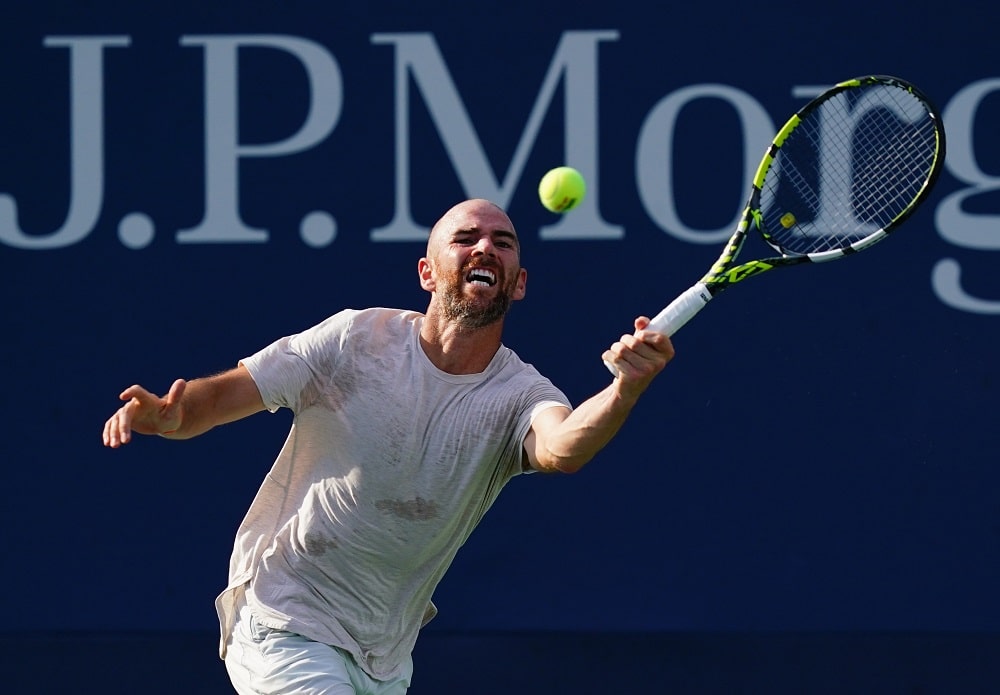 WATCH: Mannarino tweener stuns US Open crowd during comeback win over Maroszan 1 Adrian Mannarino US Open