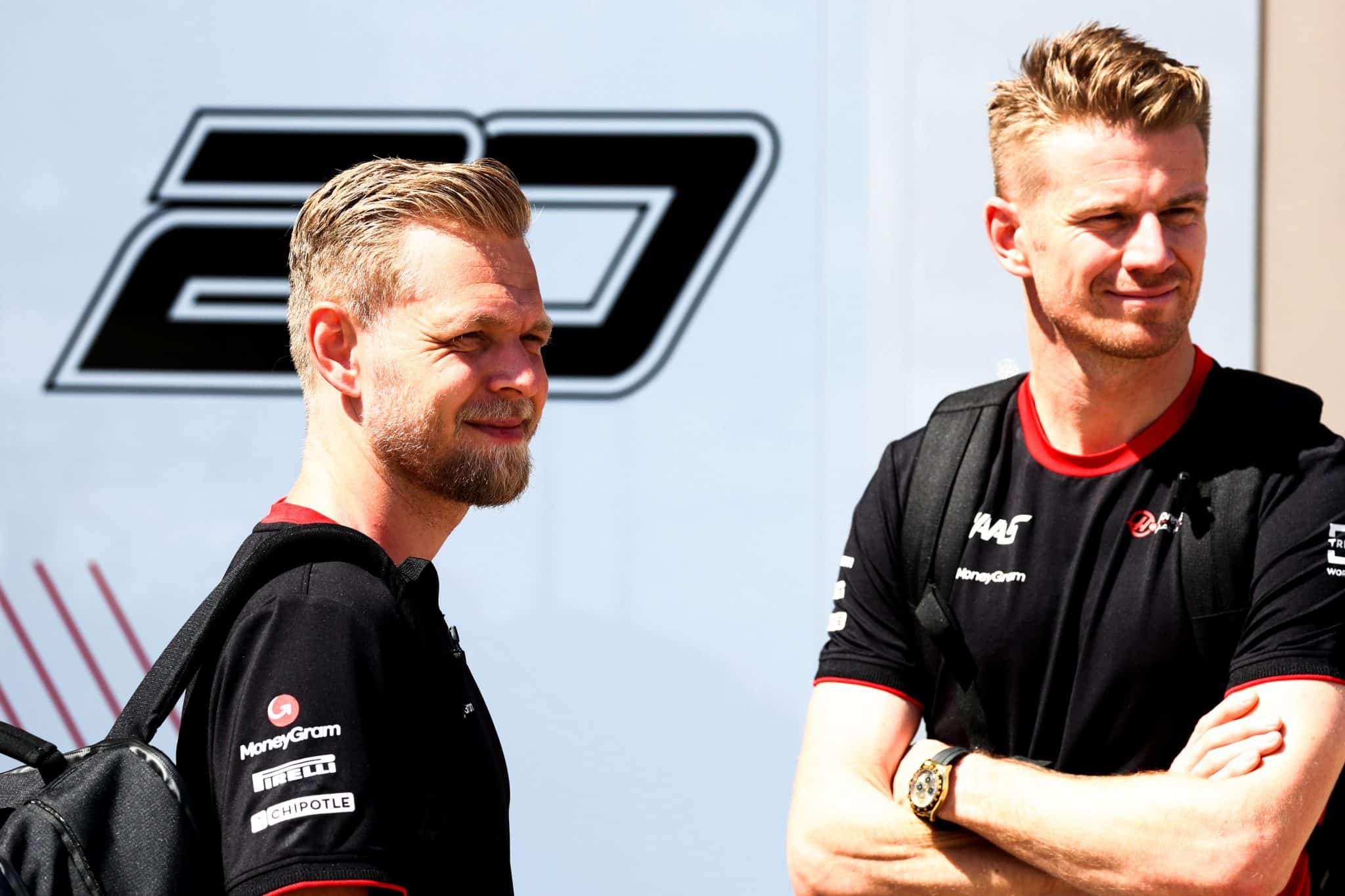 Haas 2024 driver lineup: Hulkenberg and Magnussen stay put - The team's driver history 1 Kevin Magnussen and Nico Hulkenberg will form the Haas 2024 driver lineup.