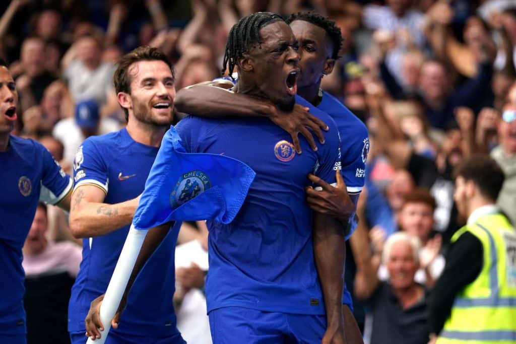 Disasi scored on his competitive Chelsea debut