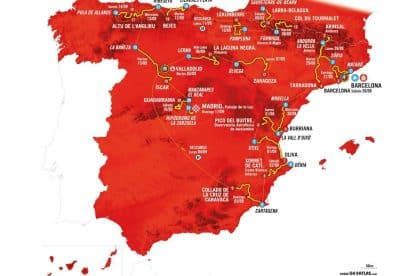 How long is La Vuelta – total distance, longest stages, maps and more