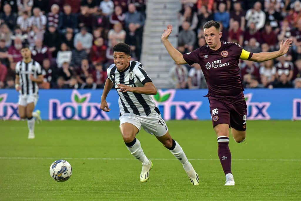 How and where to watch PAOK vs Hearts on TV and live stream 1 Lawrence Shankland of Heart of Midlothian and Taison Barcellos PAOK