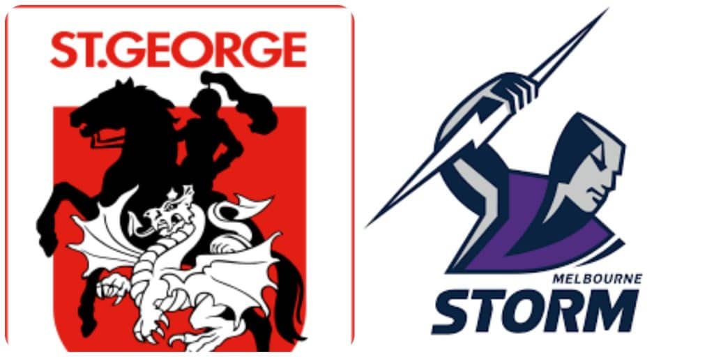 St. George Illawarra Dragons vs Melbourne Storm prediction and odds