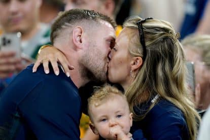 Finn Russell parents, siblings and girlfriend &ndash; Emma and Charlie support Finn in France