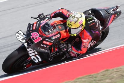 MotoGP Barcelona 2023 results: Aleix Espargaro wins the Catalan GP, serious crash for Bagnaia