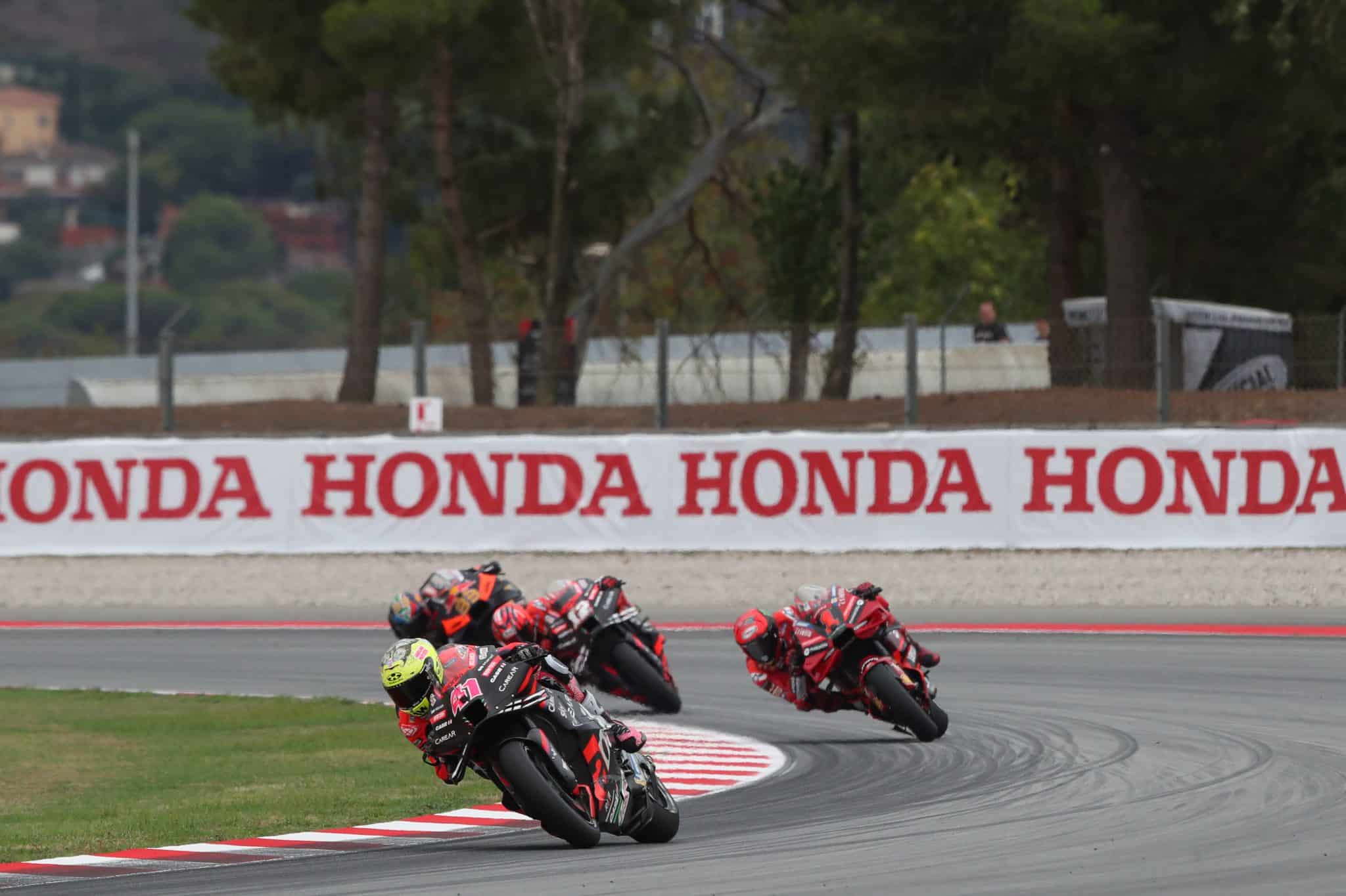 Aleix Espargaro and Francesco Bagnaia are expected to fight for the win again in the Grand Prix.