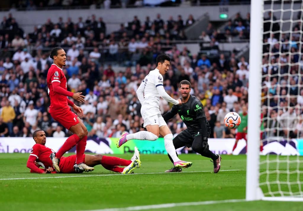 Tottenham vs Liverpool player ratings: Spurs profit from Jones and Jota's recklessness 2 Son Heung-min scores opener for Tottenham vs Liverpool