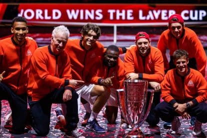 Laver Cup 2023 Team World players and captains