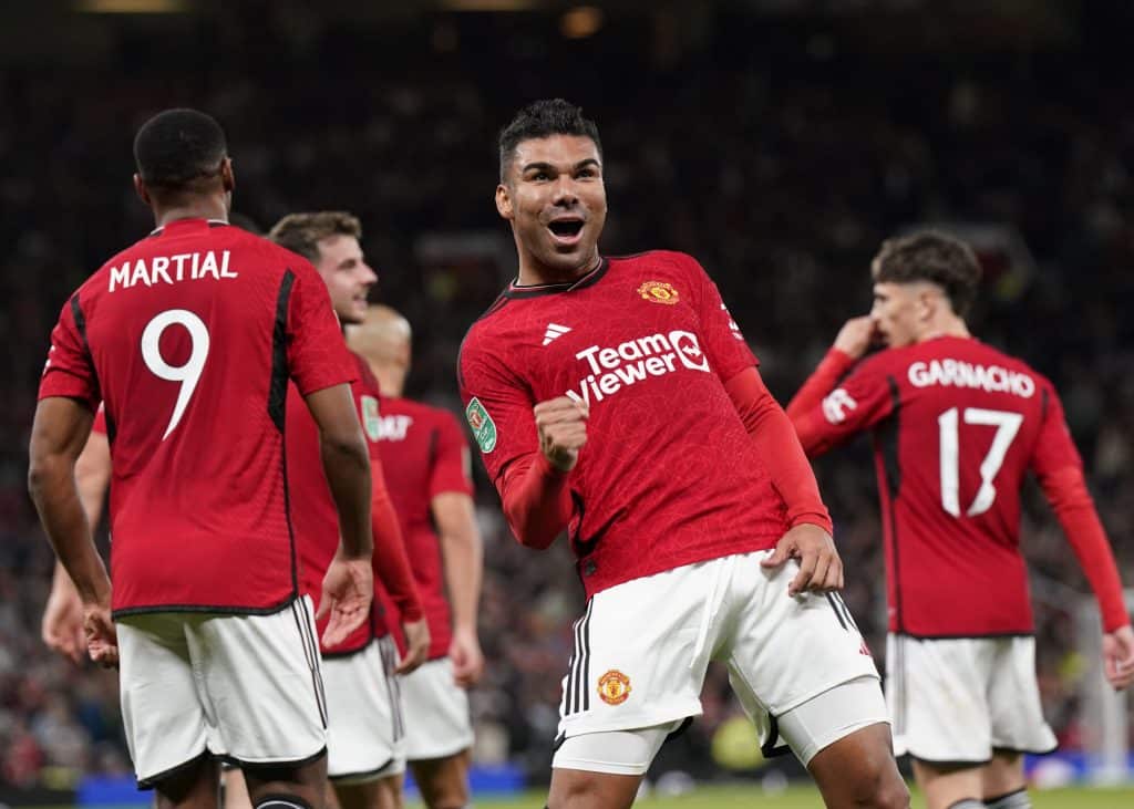Manchester United vs Crystal Palace TV Coverage and Live Streaming Options 1 Casemiro of Manchester United