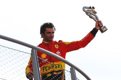 Sainz after Monza podium: “It cannot get any tougher than what it was today”