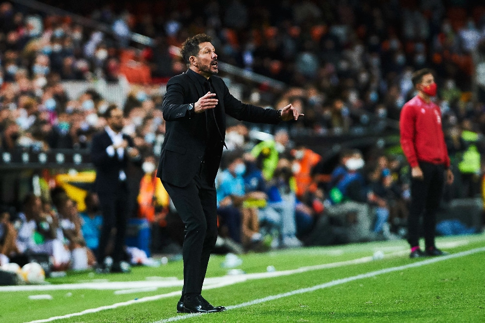 Valencia vs Atletico Madrid H2H: Visitors target 4th straight win over Los Che 2 Diego Simeone
