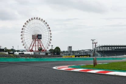 Japanese GP track layout, turns and DRS zones analysed