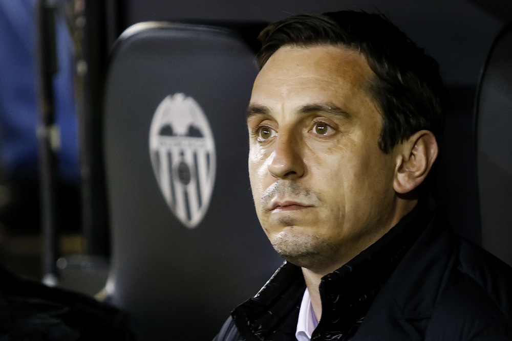 Valencia vs Atletico Madrid H2H: Visitors target 4th straight win over Los Che 4 Gary Neville as Valencia boss