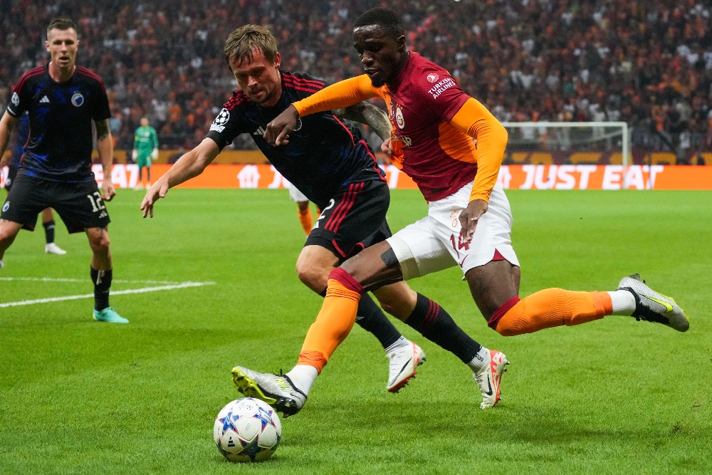 Man United v Galatasaray 1993 – Remembering a terrifying thriller 5 Wilfried Zaha