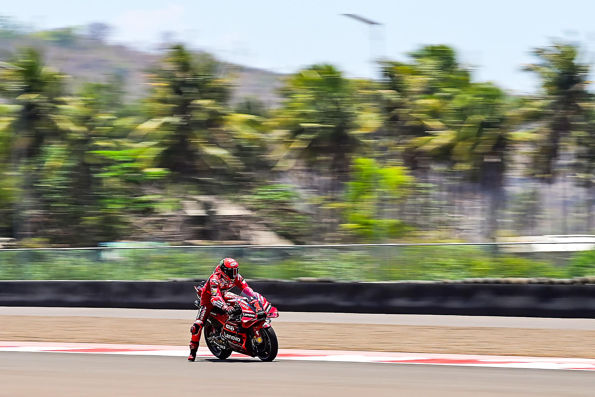 MotoGP Indonesia 2023 race result: Bagnaia wins Indonesian GP from thirteenth, while Martin crashes 1 Francesco Bagnaia won the race in the MotoGP Indonesia 2023 round.