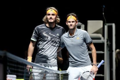 Tsitsipas vs Thiem: The Greek player is optimistic for a triumphant debut