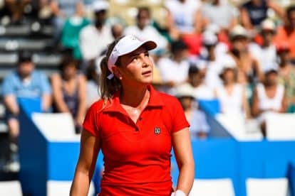 Quarter-final spot up for grabs as Lesia Tsurenko and Donna Vekic clash