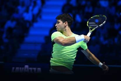 Alcaraz battles Medvedev in decisive ATP Finals clash