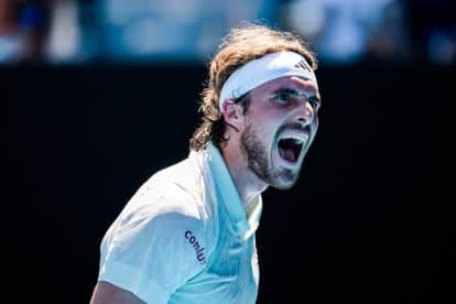 Thompson challenges Tsitsipas in second-round clash